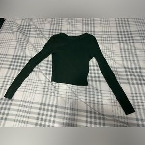 Green long sleeve shirt